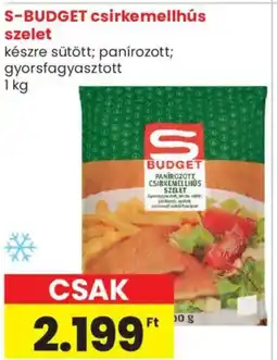 Spar Market S-BUDGET csirkemellhús szelet ajánlat