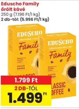 Spar Market Eduscho Family őrölt kávé ajánlat