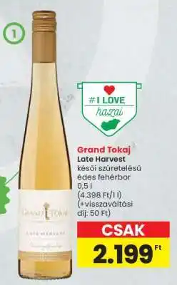 Grand Tokaj Late Harvest