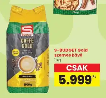 S-BUDGET Gold szemes kávé
