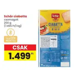 Spar Schär ciabatta ajánlat
