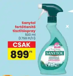 Spar Sanytol fertőtlenítő tisztítóspray ajánlat
