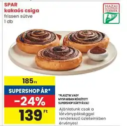 Spar SPAR kakaós csiga ajánlat