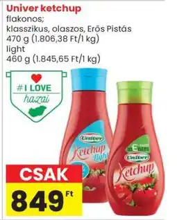 Spar UNIVER Ketchup ajánlat
