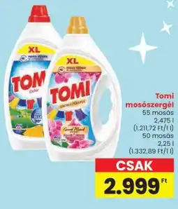 Spar TOMI Mosógél ajánlat