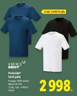 Lidl Parkside Férfi póló ajánlat