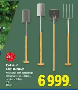 Lidl PARKSIDE Kerti szerszám ajánlat