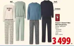 Lidl esmara / esmara MEN Női / férfi pizsama ajánlat