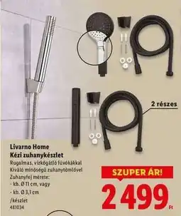 Lidl LIVARNO HOME Kézi zuhanykészlet ajánlat