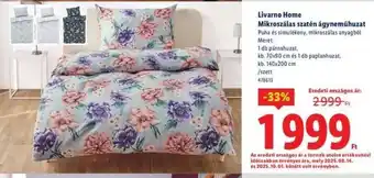 LIVARNO HOME Mikroszálas szatén ágyneműhuzat