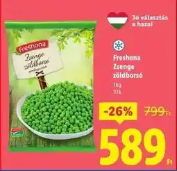 Lidl Freshona Zsenge zöldborsó ajánlat