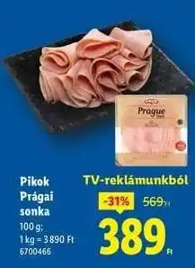 Lidl PIKOK Prágai sonka ajánlat