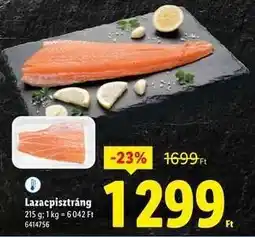 Lidl Lazacpisztráng ajánlat
