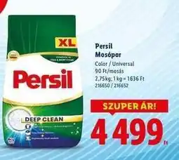 Lidl Persil mosópor ajánlat