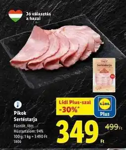 Lidl PIKOK Sertéstarja ajánlat