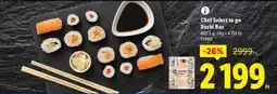 Lidl CHEF SELECT TO GO Sushi box ajánlat