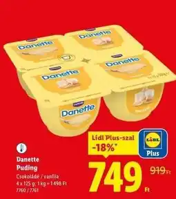 Lidl DANETTE Puding ajánlat