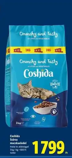 Lidl COSHIDA Száraz macskaeledel ajánlat
