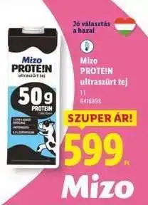 Lidl Mizo Prote!n Ultraszűrt Tej ajánlat