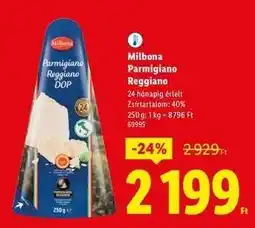 Lidl MILBONA Parmigiano Reggiano ajánlat