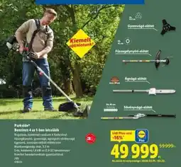 Lidl PARKSIDE Benzines 4 az 1-ben készülék ajánlat