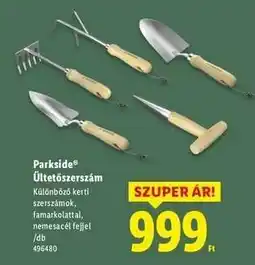 Lidl Parkside Ültetőszerszám ajánlat