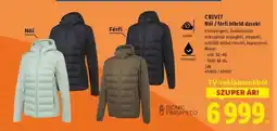 Lidl CRIVIT Női / férfi hibrid dzseki ajánlat