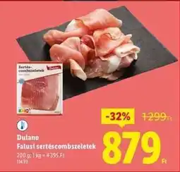 Lidl DULANO Falusi sertéscombszeletek ajánlat