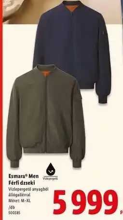 Lidl Esmara Men Férfi dzseki ajánlat