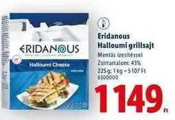 Lidl ERIDANOUS Halloumi grillsajt ajánlat