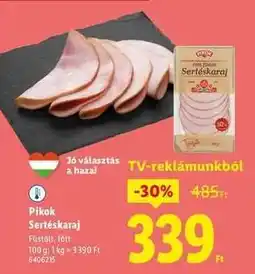 Lidl PIKOK Sertéskaraj ajánlat