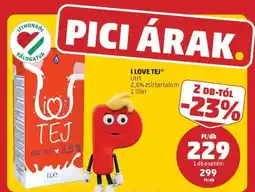 PENNY I LOVE TEJ ajánlat