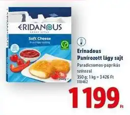 Lidl Eridanous Panírozott lágy sajt ajánlat