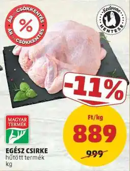 PENNY Egész csirke ajánlat