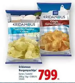 Lidl Eridanous Burgonyachips ajánlat