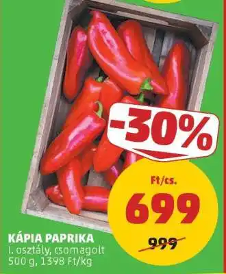 PENNY Kápia paprika ajánlat