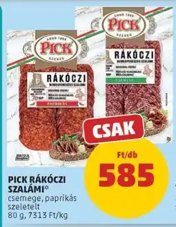 PENNY PICK Rákóczi szalámi ajánlat