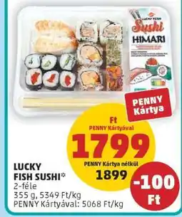 PENNY LUCKY FISH SUSHI ajánlat