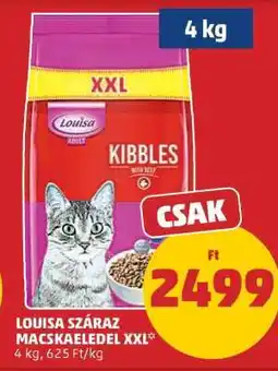 PENNY Louisa Száraz Macskaeledel XXL ajánlat