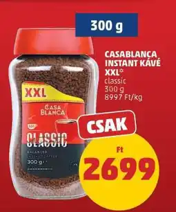 PENNY CASABLANCA INSTANT KÁVÉ XXL ajánlat