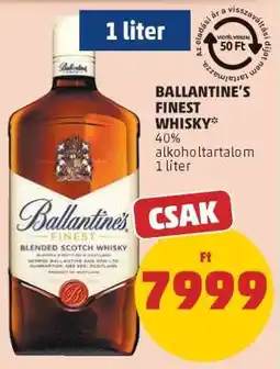 PENNY Ballantine's Finest Whisky ajánlat