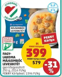 PENNY Fagy-Lakoma Májgombóc Levesbetét ajánlat