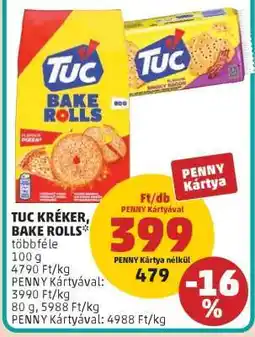 PENNY TUC KRÉKER, BAKE ROLLS ajánlat