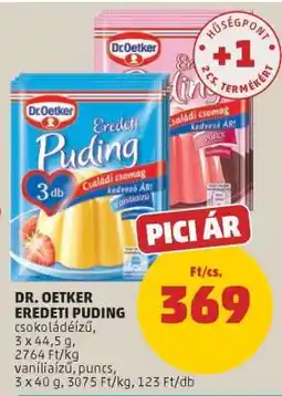 PENNY Dr. Oetker Eredeti Puding ajánlat