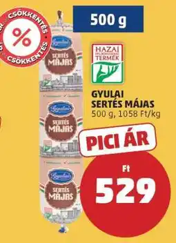 PENNY Gyulai Sertés Májas ajánlat