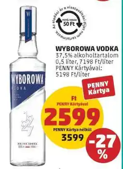 PENNY Wyborowa Vodka ajánlat