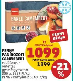 PENNY PENNY Panírozott Camembert ajánlat