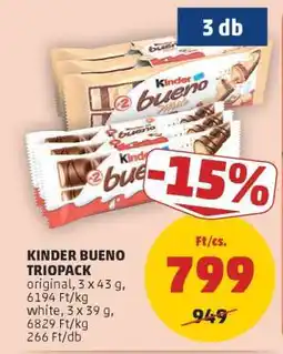 PENNY KINDER BUENO TRIOPACK ajánlat