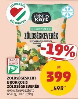 PENNY Zöldségeskert Brokkolis Zöldségkeverék ajánlat