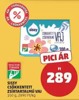 PENNY Sissy Csökkentett Zsírtartalmú Vaj ajánlat